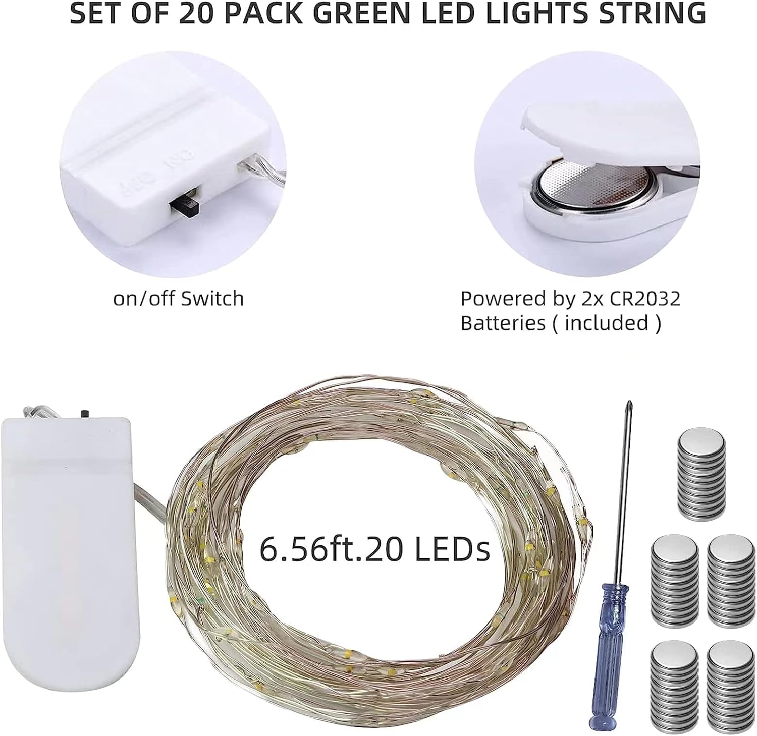 20 Pack Fairy Lights Battery O - Led Fairy String Lights review and price