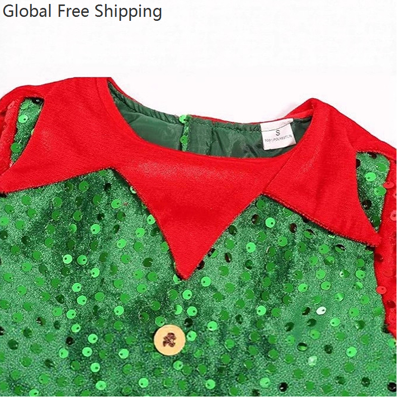 Girls Christmas Costume Set Sa - Elf Costume Christmas review and price