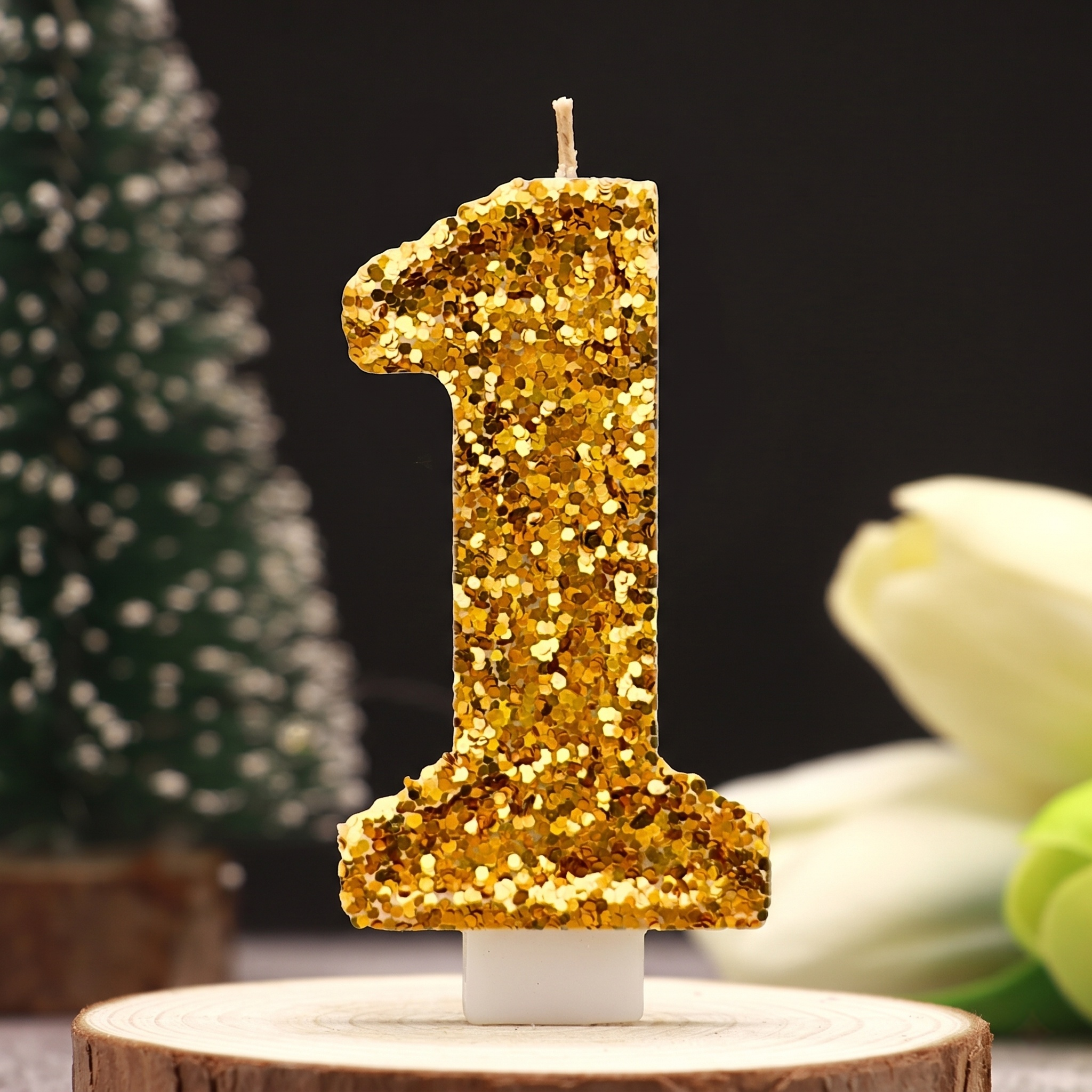 Digital Birthday Candle Gold C - Holiday Candle Set review and price