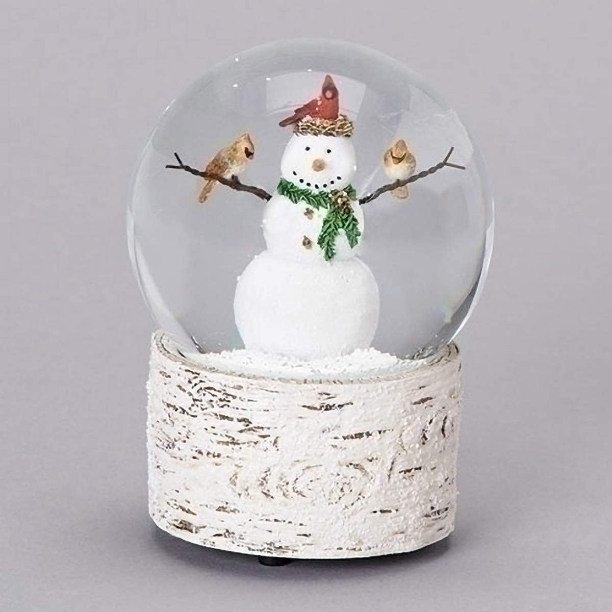 Snowman with Cardinal Friends  - Snow Globe Musical review and price
