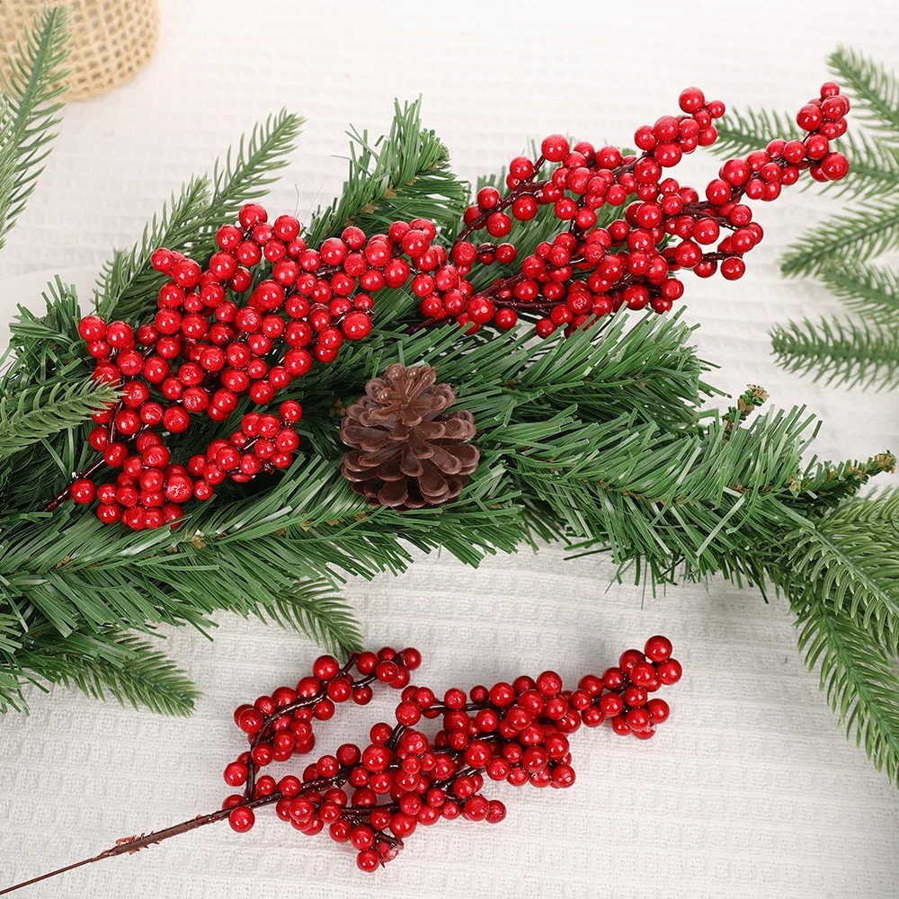 10/1Pcs Artificial Red Berries - Christmas Tree Artificial review and price