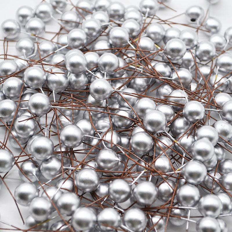 50pcs Mini Pearl Plastic Stame - Christmas Wreath Fake review and price