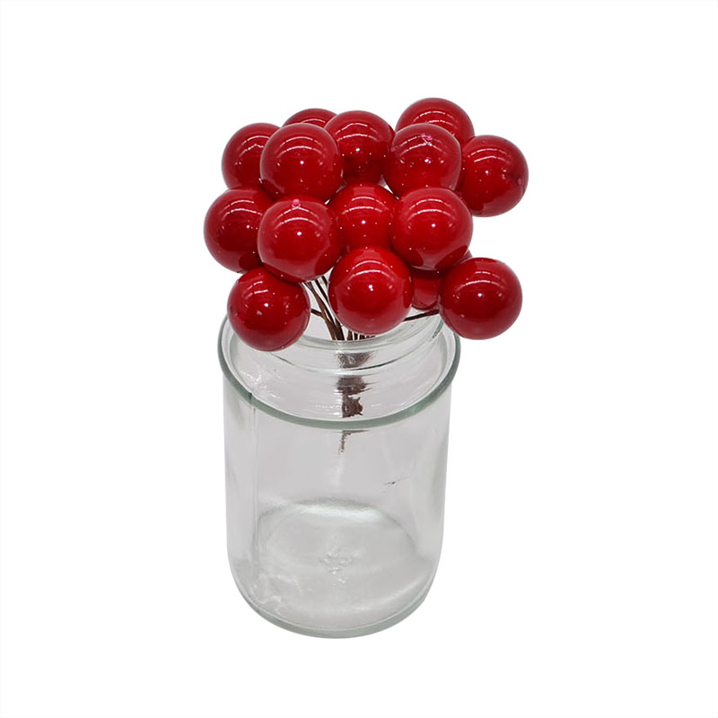 50pcs Mini Pearl Plastic Stame - Christmas Wreath Fake review and price
