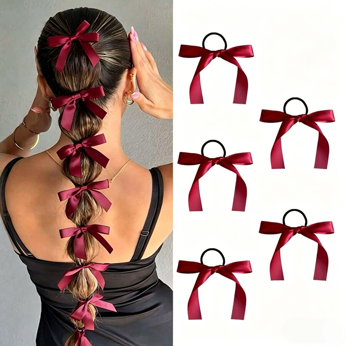 5-10Pcs Women's Style, Fashion - Ribbon Bow Gift review and price