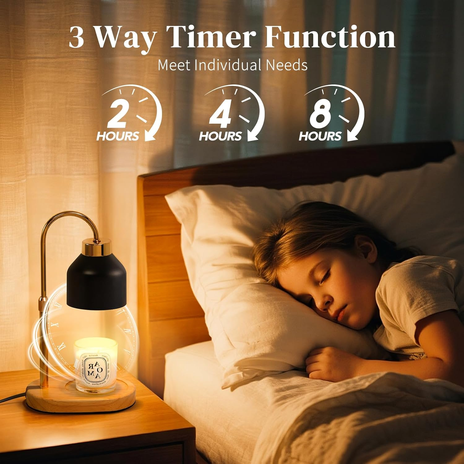 Black Candle Warmer Lamp with  - Holiday Candle Set review and price