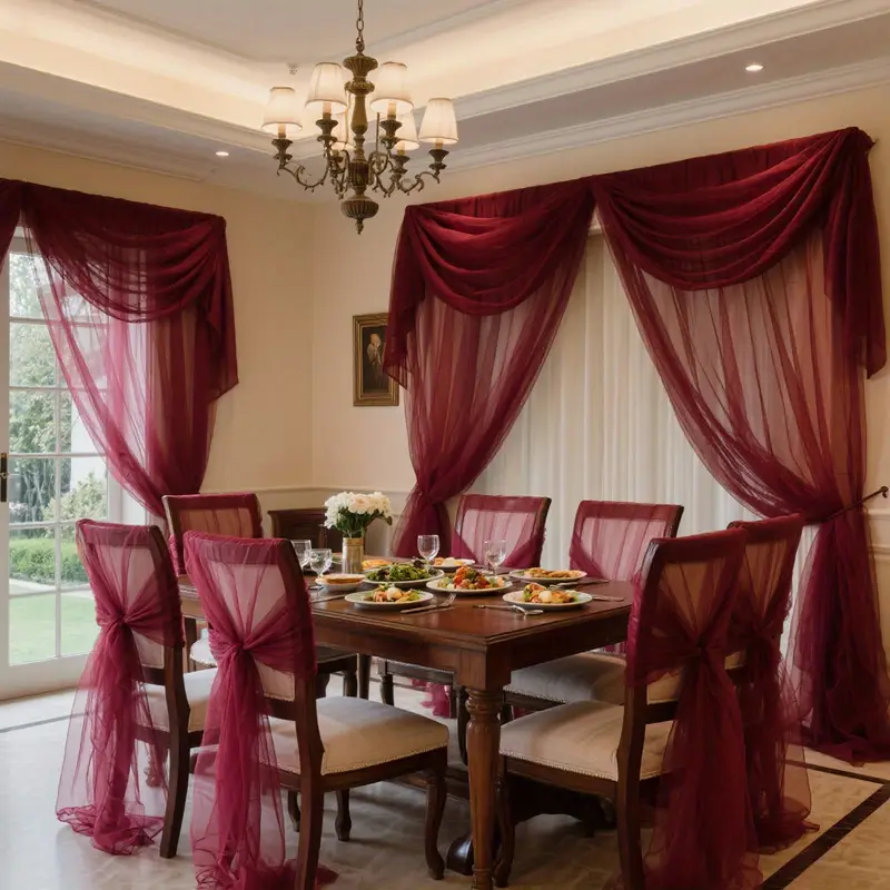 DIY Decoration Tulle Arch Drap - Christmas Table Runner review and price