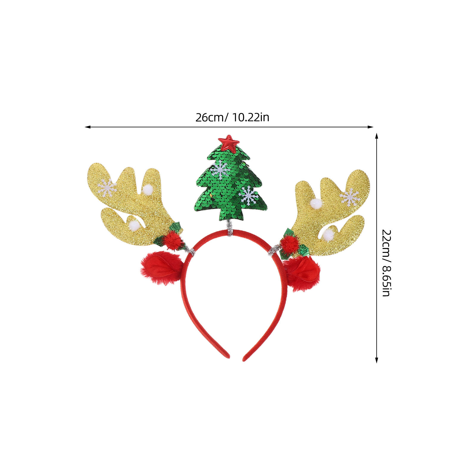 2Pcs Christmas Reindeer Antler - Reindeer Antlers Headband review and price