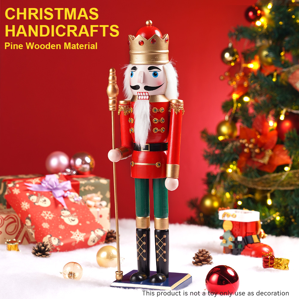50CM Wooden Nutcracker Doll So - Nutcracker Figurine review and price