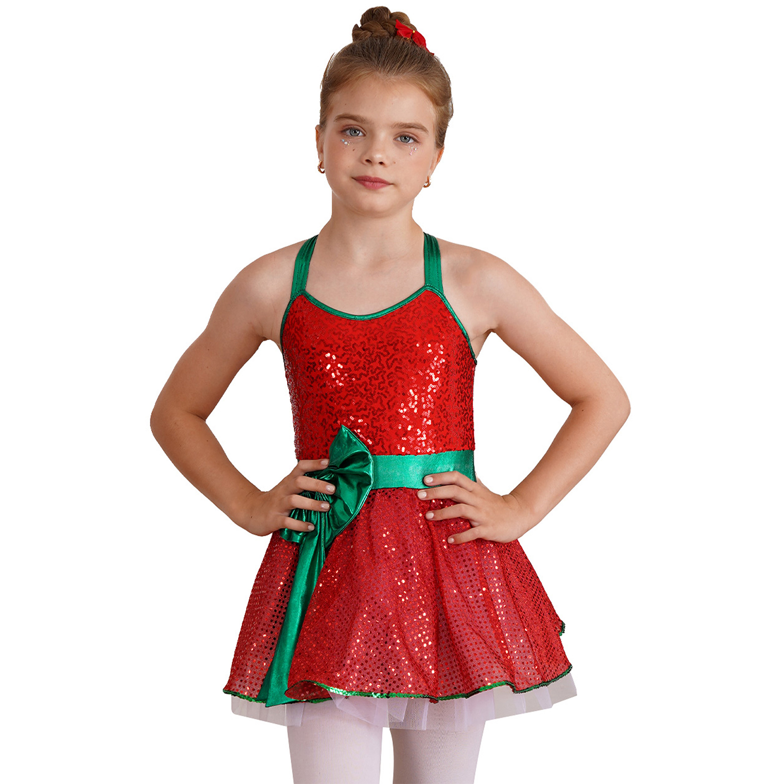 Girls Christmas Santa Elf Cost - Elf Costume Christmas review and price