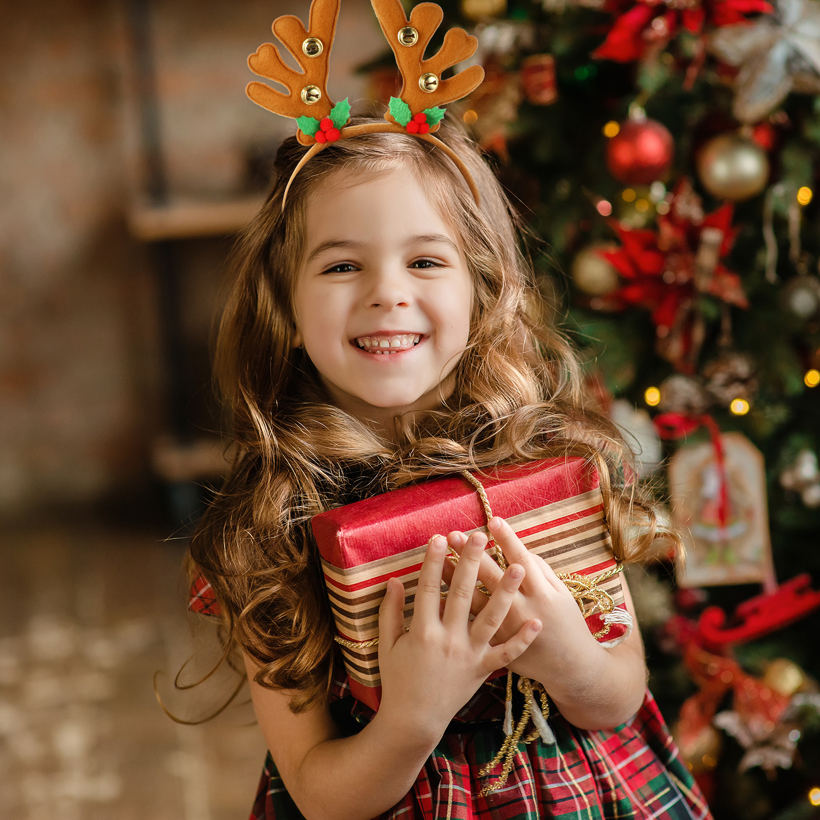 5Pcs Christmas Reindeer Antler - Reindeer Antlers Headband review and price