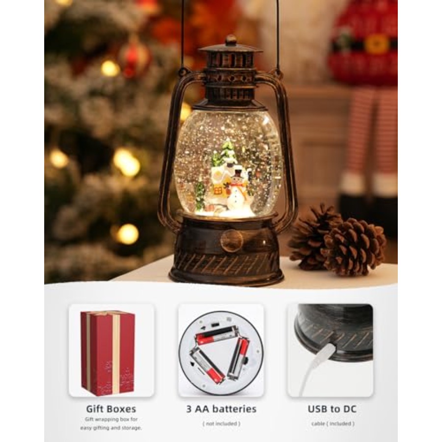 Christmas Decorations Snow Glo - Snow Globe Musical review and price