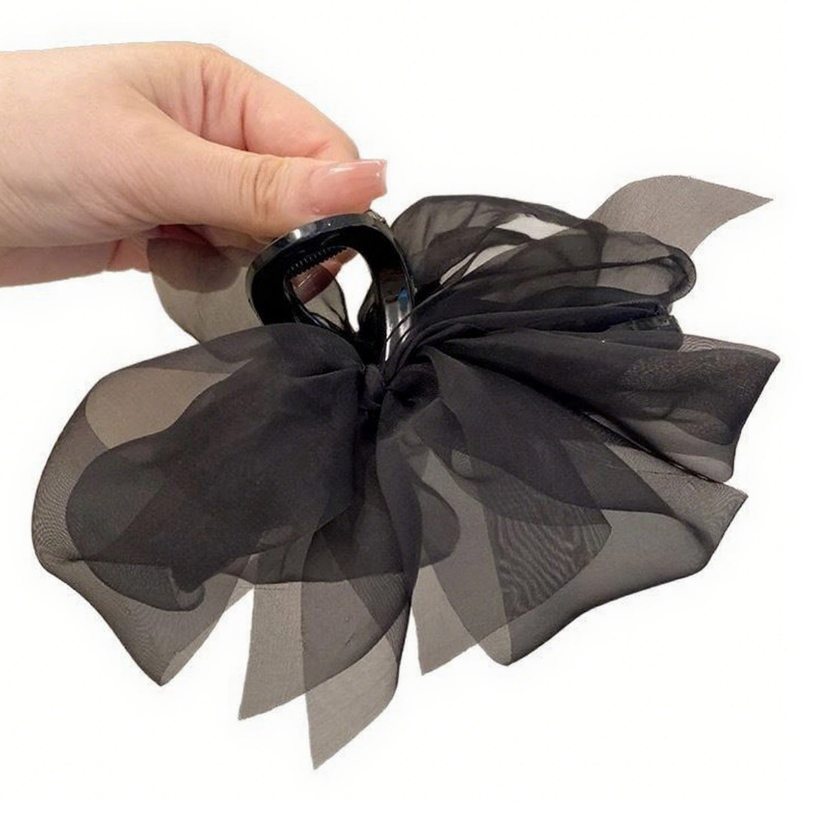 1PCFashion Mesh Tulle Large Bo - Ribbon Bow Gift review and price