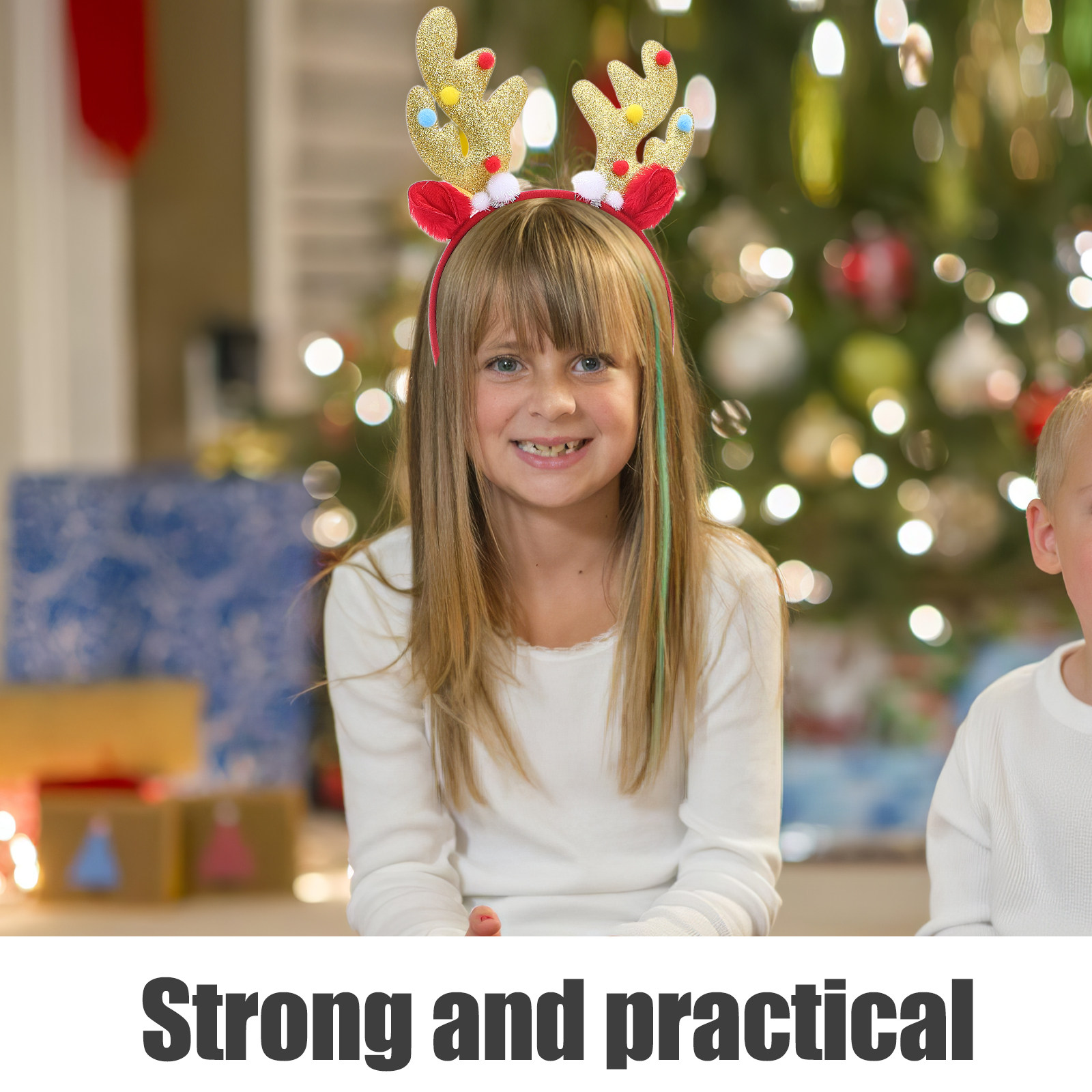 2Pcs Christmas Deer Antlers He - Reindeer Antlers Headband review and price