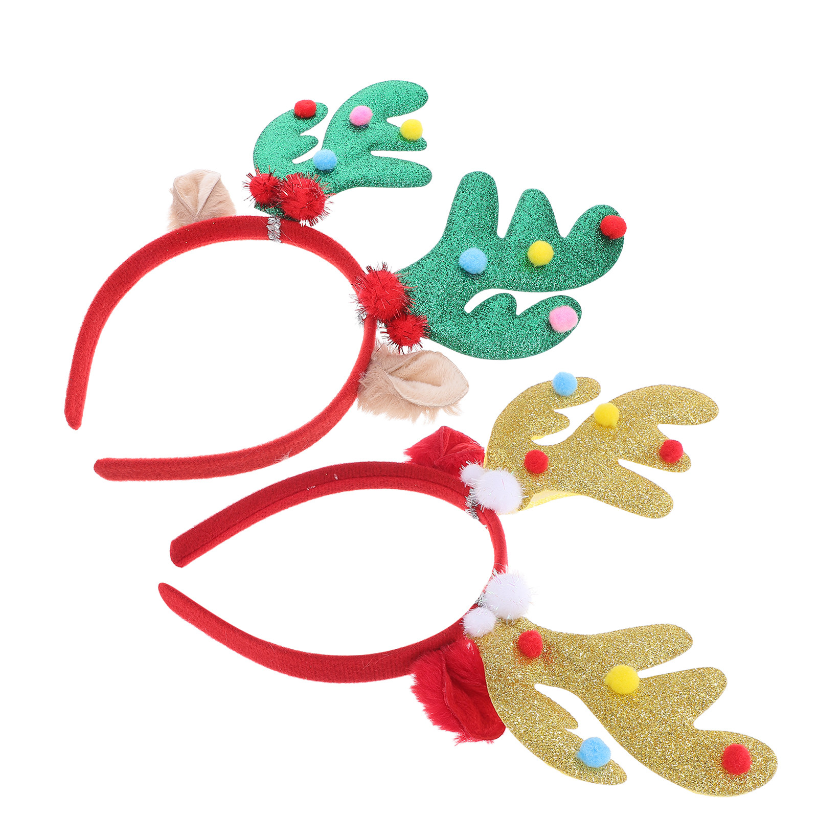 2Pcs Christmas Deer Antlers He - Reindeer Antlers Headband review and price