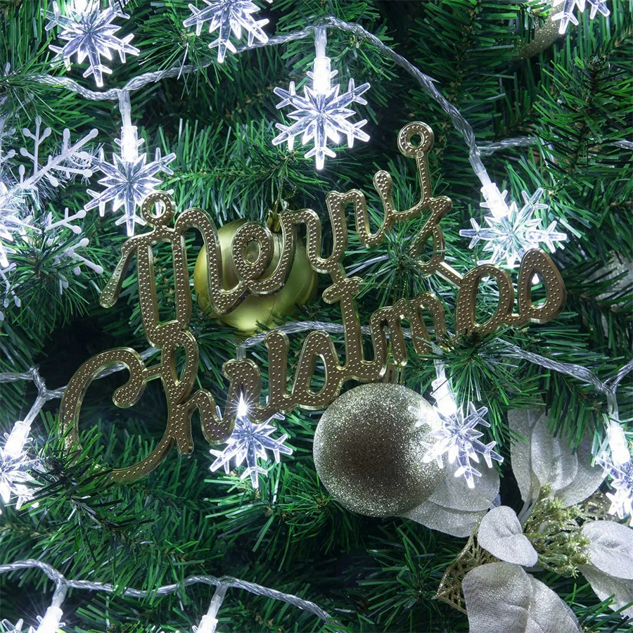 10/20/40 LED Snowflake String  - Led Fairy String Lights review and price