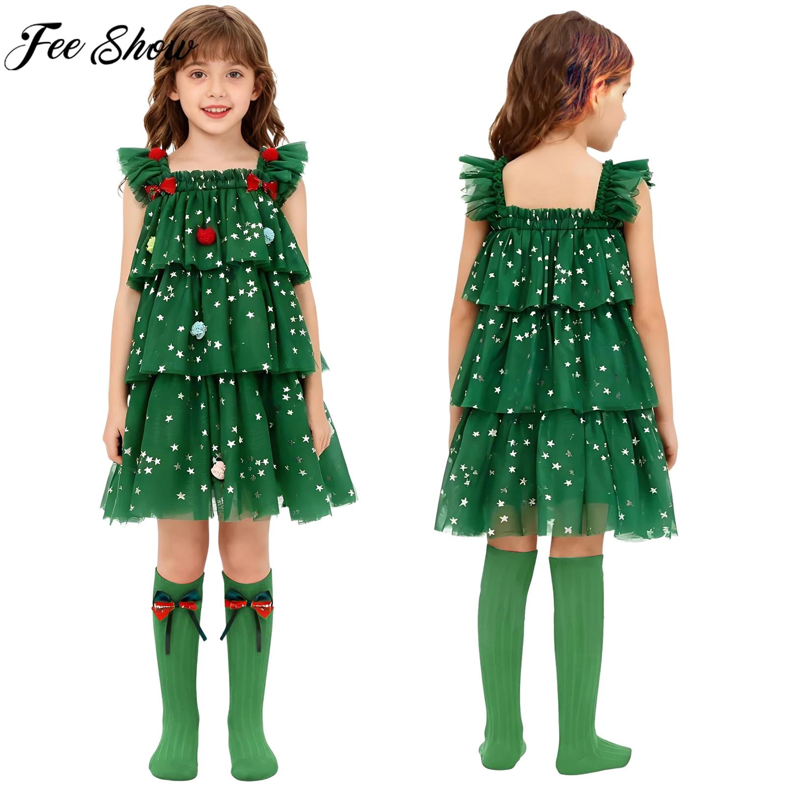 Toddler Girls Christmas Tree E - Elf Costume Christmas review and price