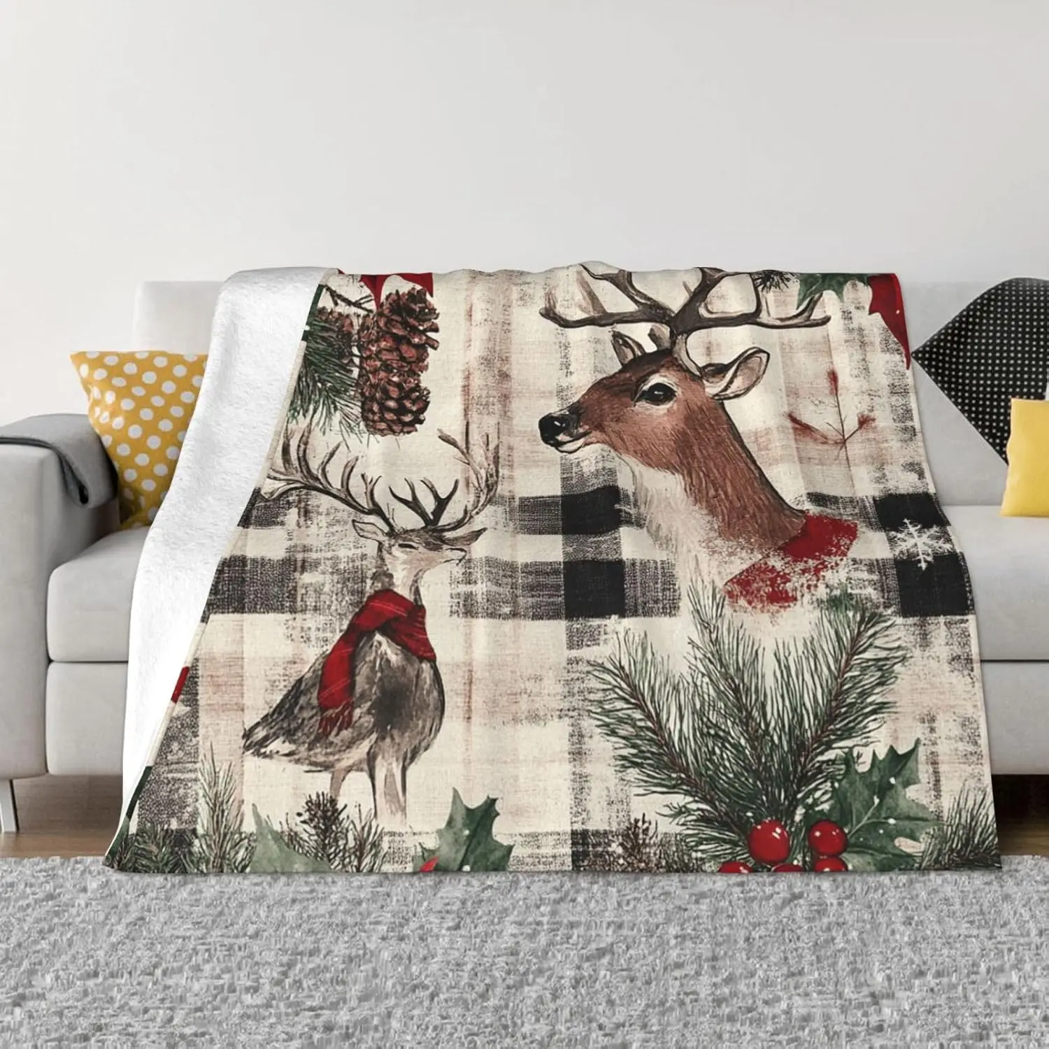 Throw Blanket for Couch UltraS - Christmas Throw Blanket review and price