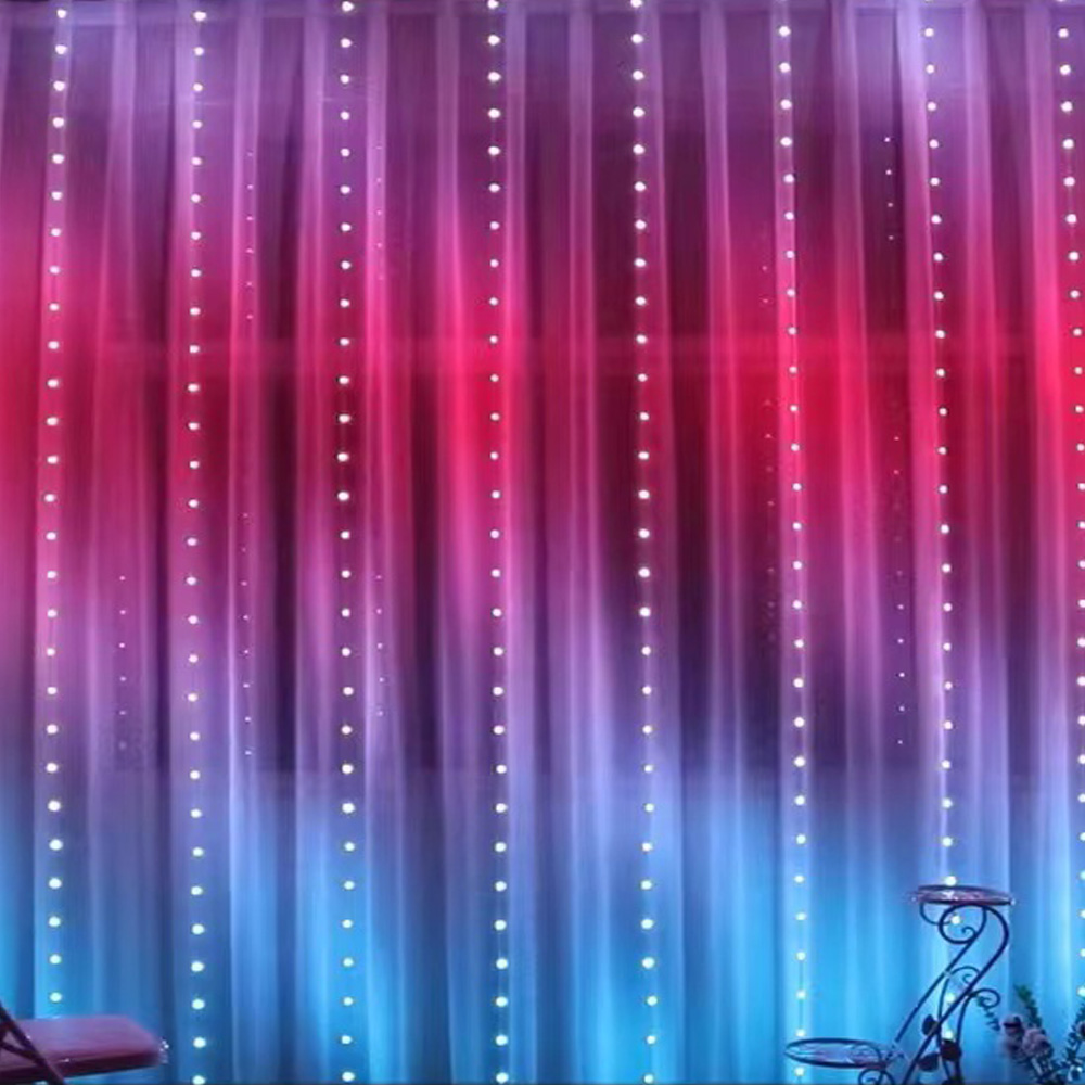 3M RGB Smart LED Curtain Light - Christmas Lights Outdoor review and price
