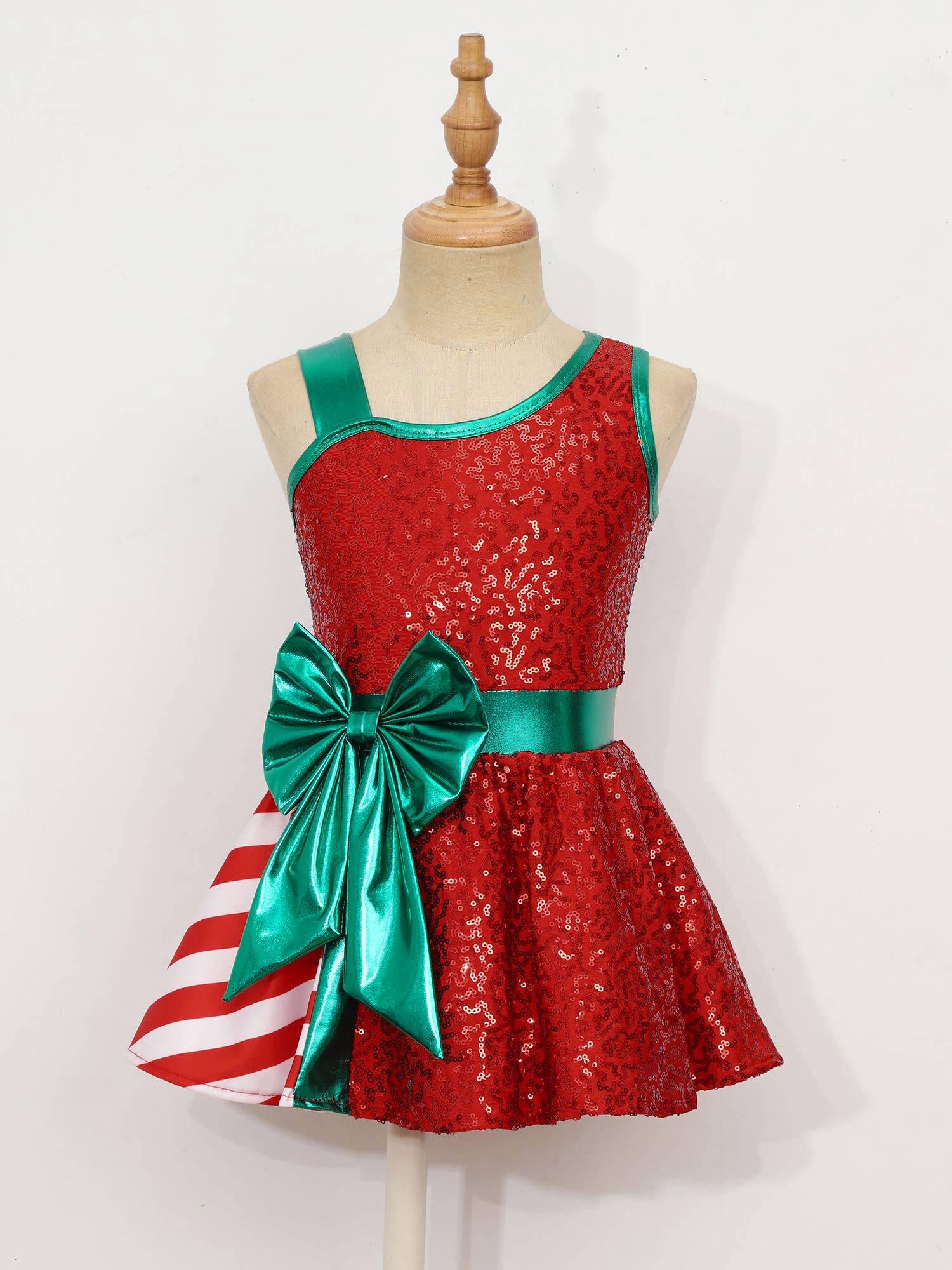 Kids Girls Christmas Party Dre - Elf Costume Christmas review and price